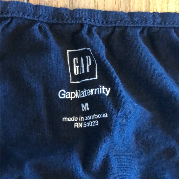 Navy Blue Maternity top from Gap. - Picture 4 of 4